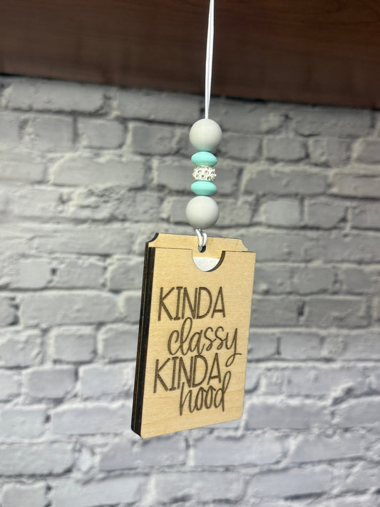 Kinda Classy Kinda Hood Car Freshener - Rustic Aura