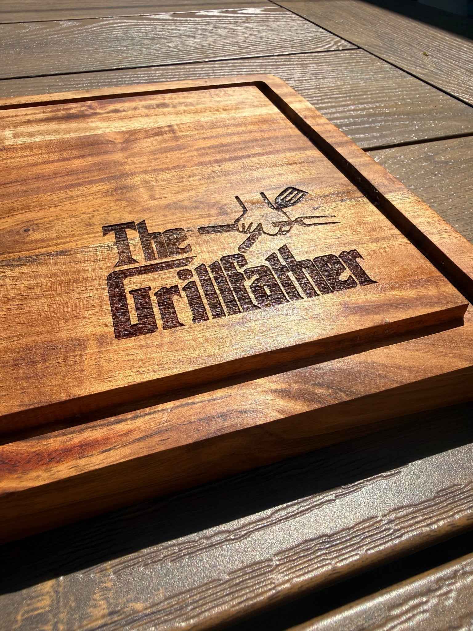 The Grillfather - Acacia Wood Cutting Board
