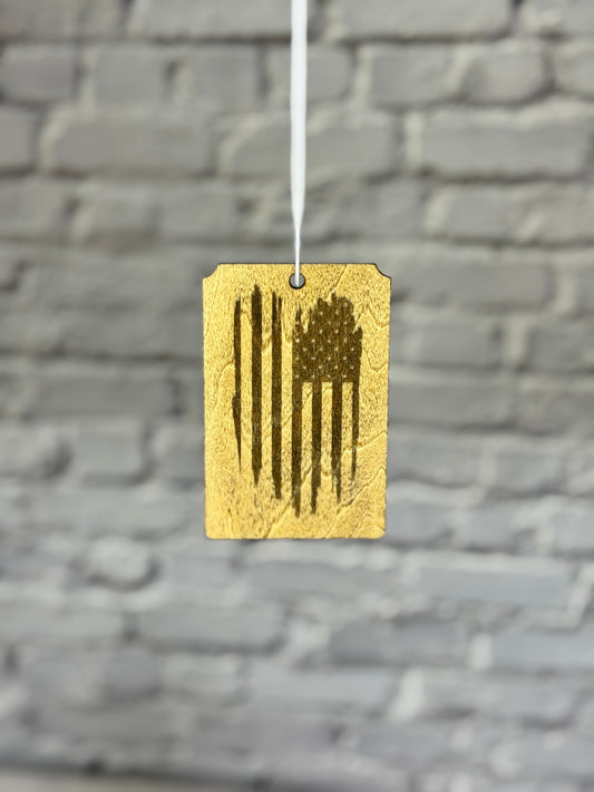 American Flag Car Freshener