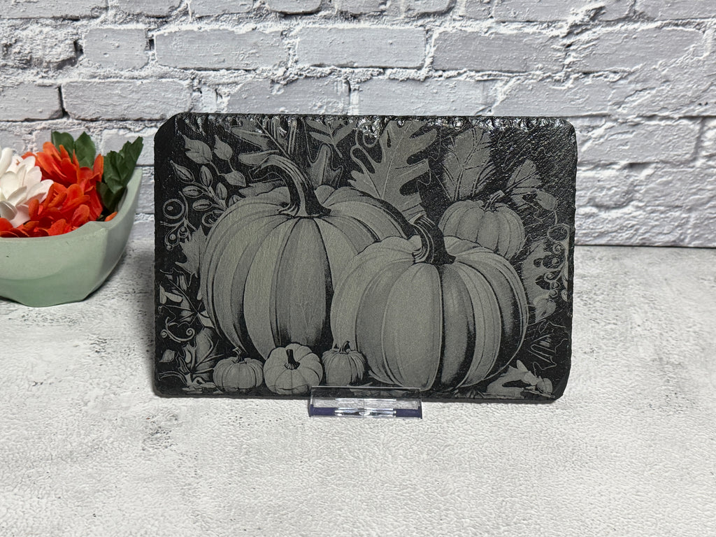 Fall Pumpkins Slate