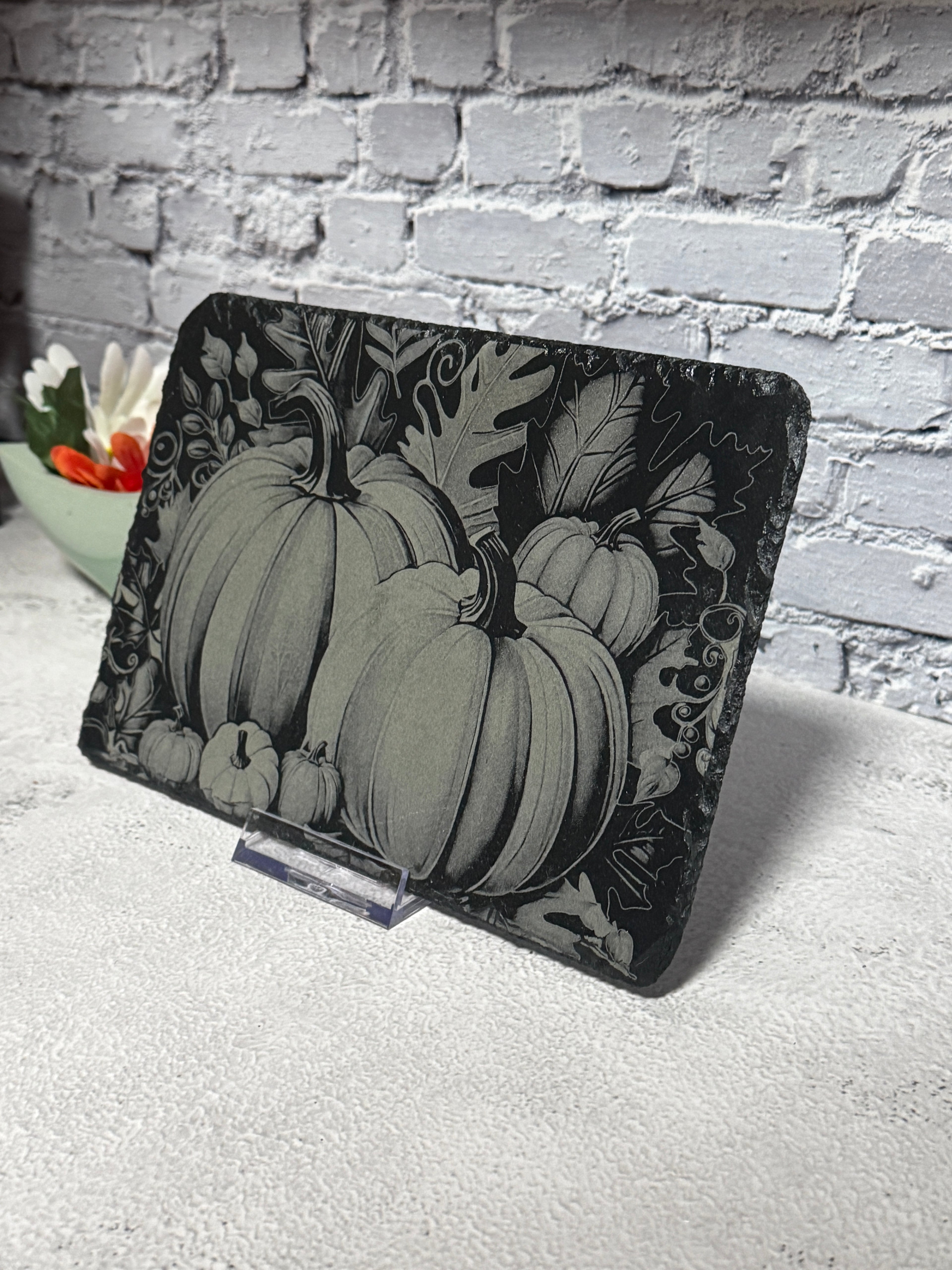 Fall Pumpkins Slate