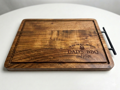 The Man | The Meat | The Legend | Cutting Board