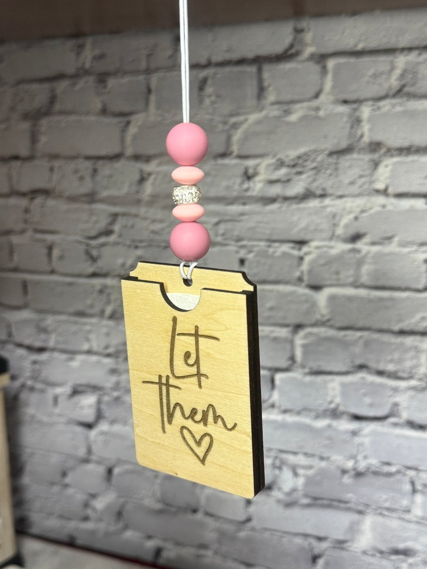 Let Them Car Freshener - Rustic Aura