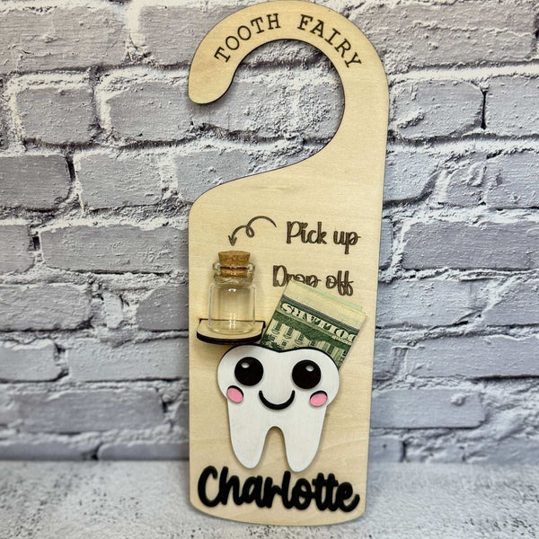 Tooth Fairy Door Hanger - Rustic Aura