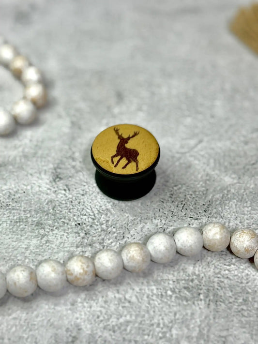 Deer Phone Grip - Rustic Aura
