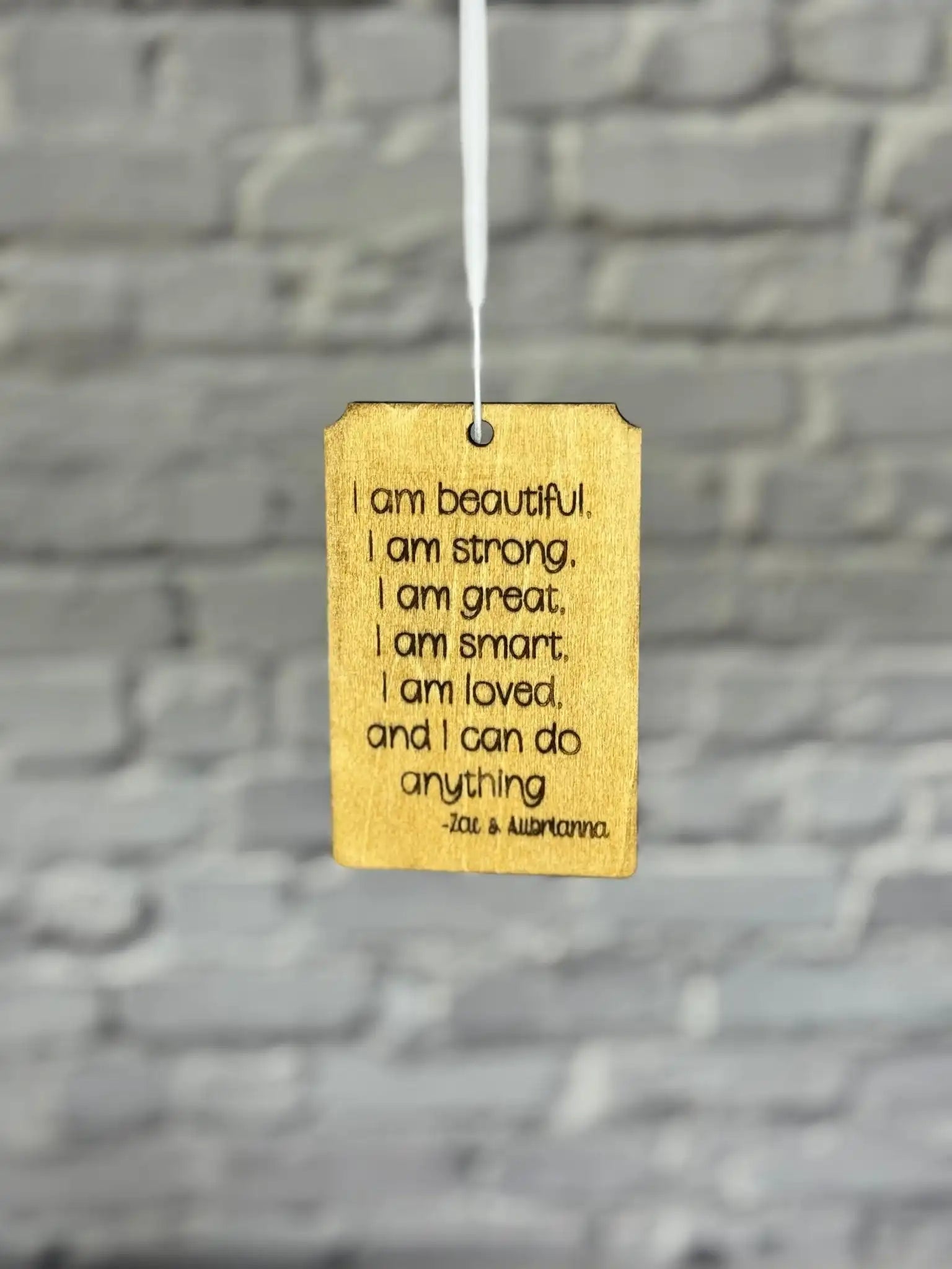 Zac & Aubrianna Chant Car Freshener - Rustic Aura