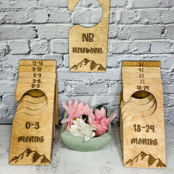 Baby Closet Dividers - Rustic Aura