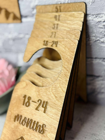 Baby Closet Dividers - Rustic Aura