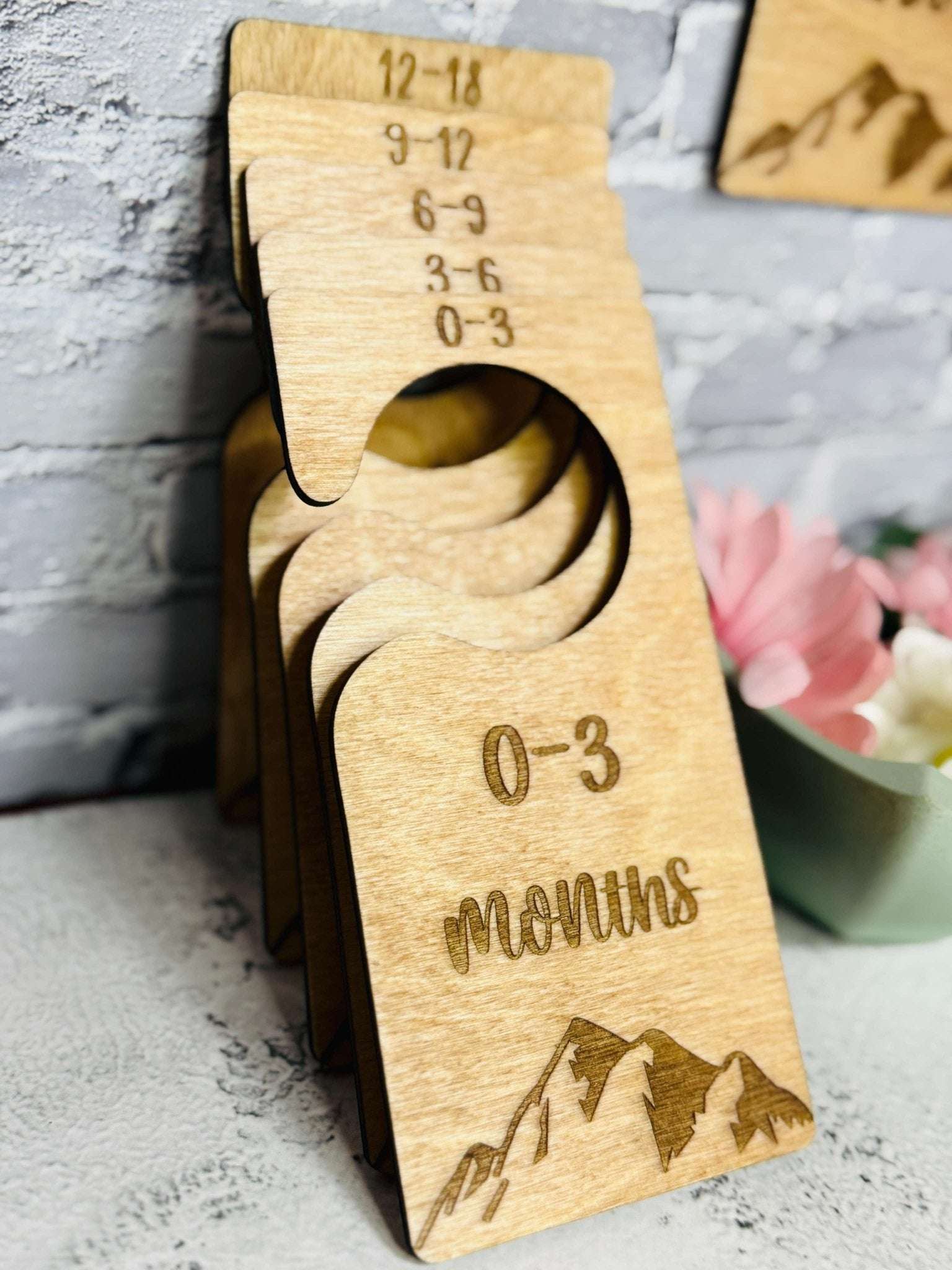 Baby Closet Dividers - Rustic Aura