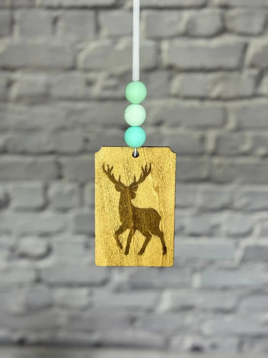 Deer Car Freshener - Rustic Aura