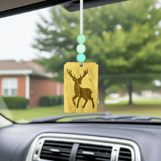 Deer Car Freshener - Rustic Aura