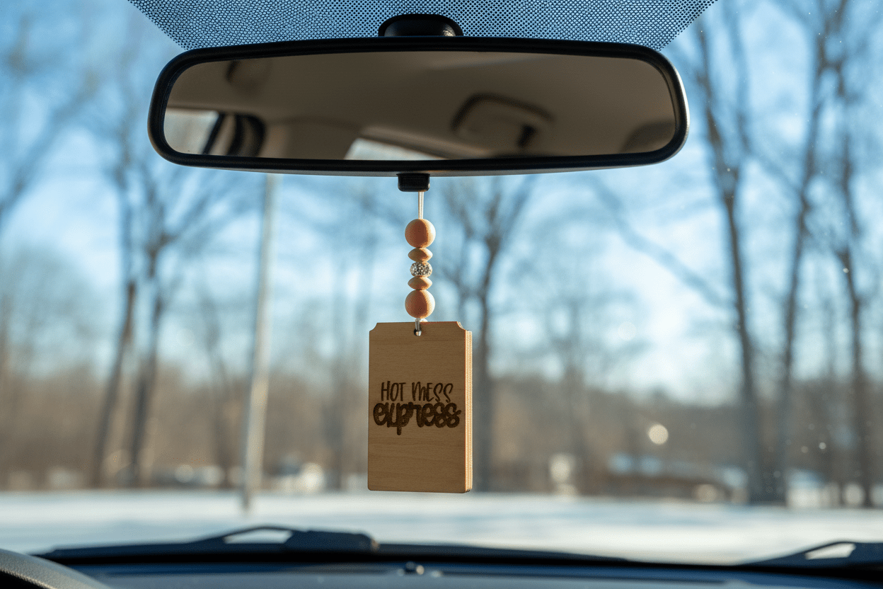 Hot Mess Express Car Freshener - Rustic Aura