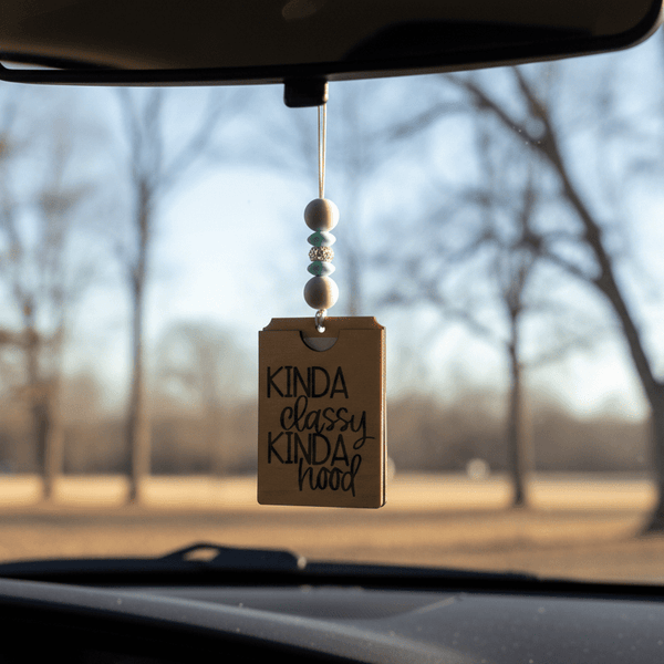 Kinda Classy Kinda Hood Car Freshener - Rustic Aura
