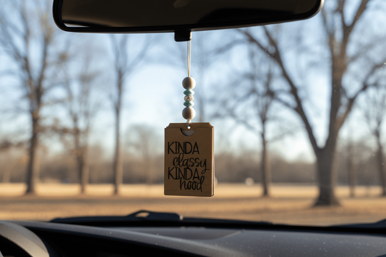 Kinda Classy Kinda Hood Car Freshener - Rustic Aura