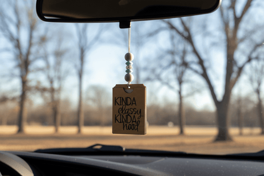 Kinda Classy Kinda Hood Car Freshener - Rustic Aura