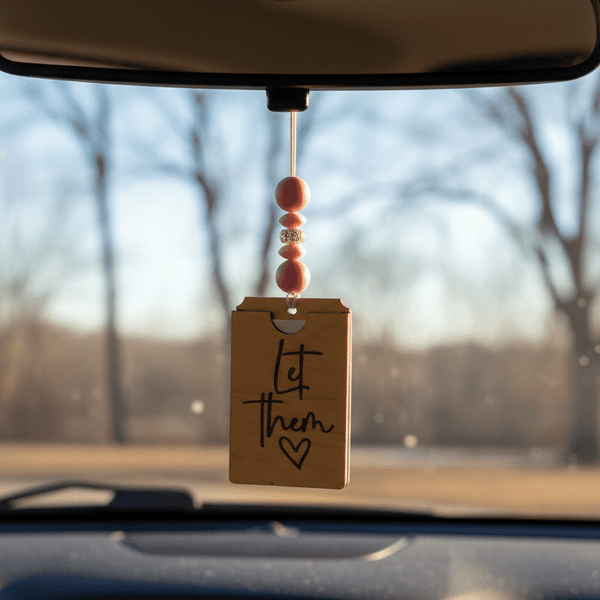 Let Them Car Freshener - Rustic Aura