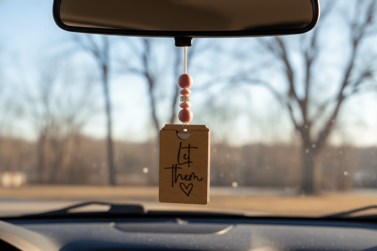 Let Them Car Freshener - Rustic Aura