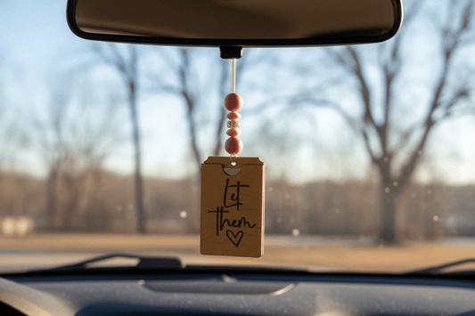 Let Them Car Freshener - Rustic Aura