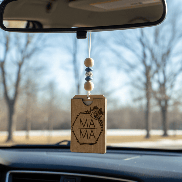 Mama Floral Car Freshener - Rustic Aura