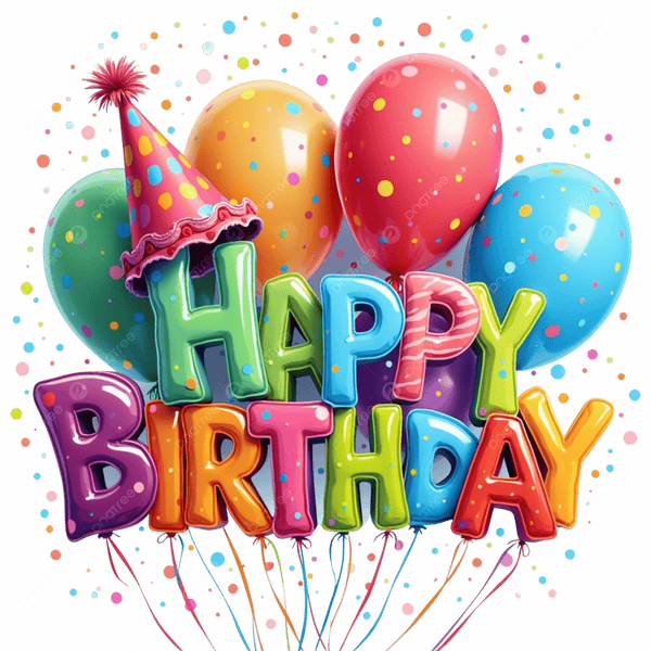 Gift Card 'Happy Birthday'