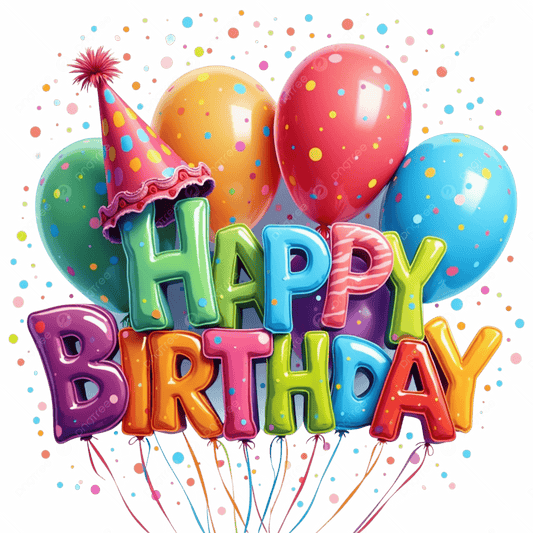 Gift Card 'Happy Birthday' - Rustic Aura