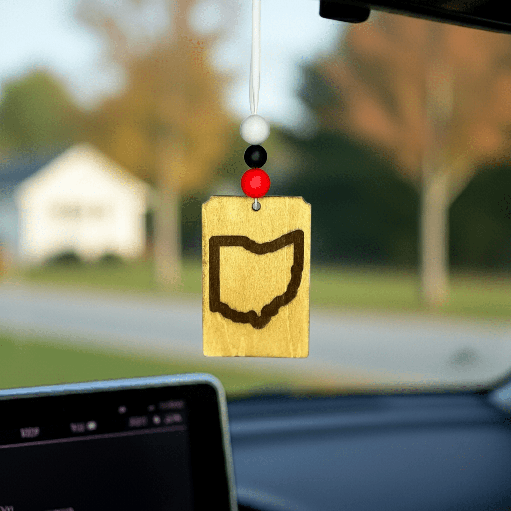 Ohio Car Freshener - Rustic Aura