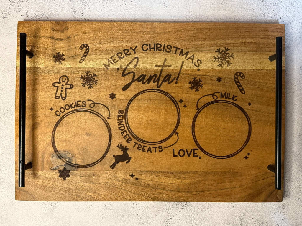 Treats for Santa Tray - Rustic Aura