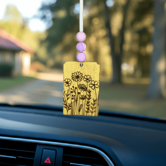 Wildflowers Car Freshener - Rustic Aura