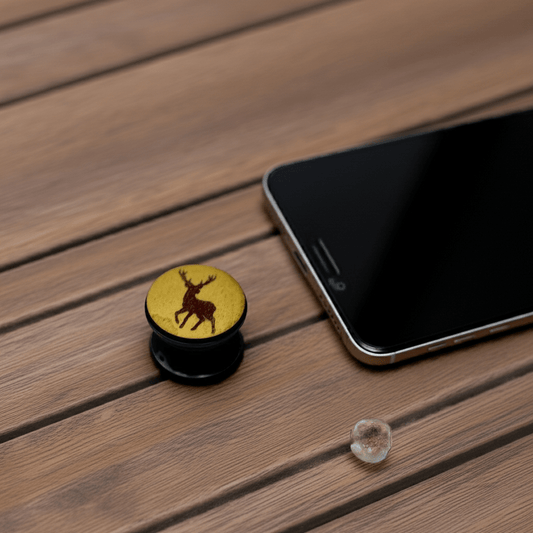 Deer Phone Grip - Rustic Aura